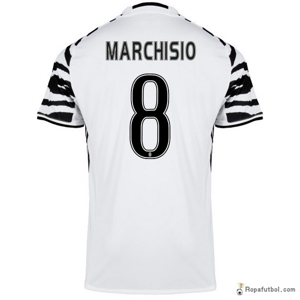 Camiseta Juventus Replica Tercera Ropa MarchIsco 2016/17 Blanco